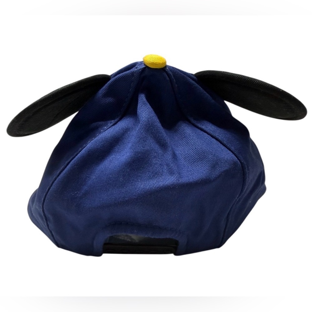 DISNEY MICKEY MOUSE 3D EARS SNAPBACK HAT JUNIOR BLUE AND YELLOW ADJUSTABLE CAP - Picture 4 of 7